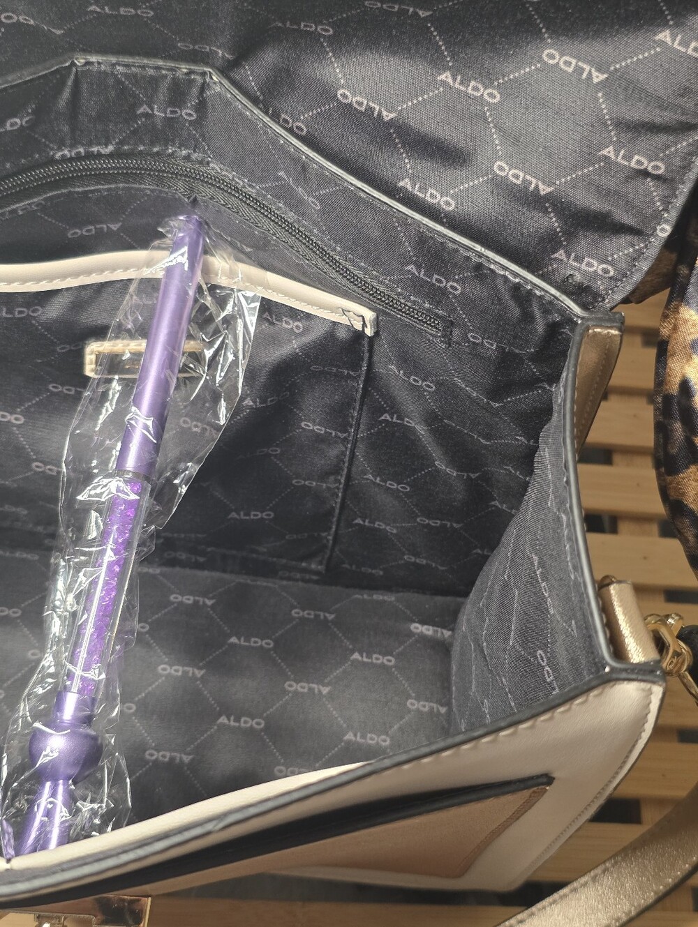 Aldo Colorblock Satchel - Picture 13 of 16